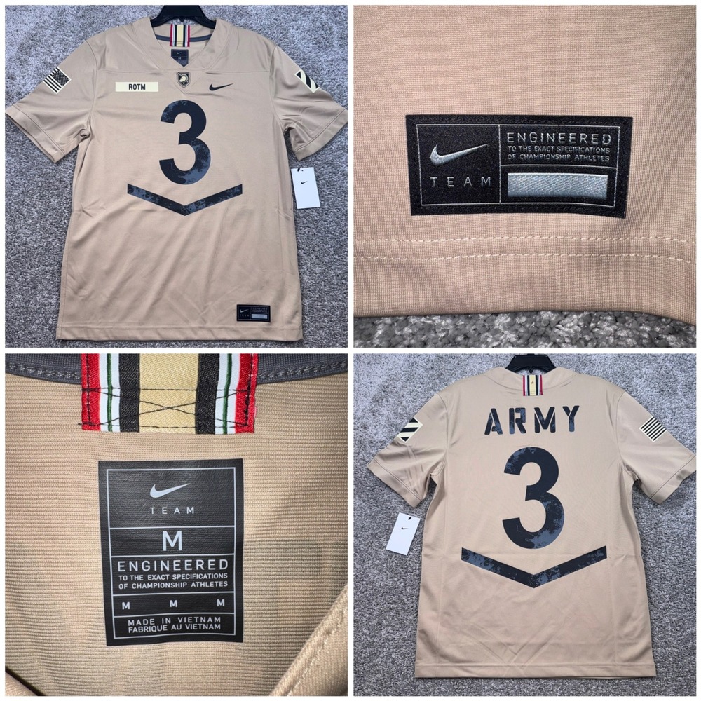 Army Black Knights Nike Football Rivalry Collection Jersey Mens ROTM Medium NEW